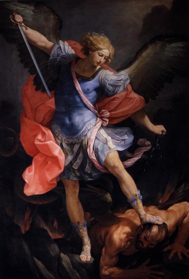Guido Reni, L'Arcangelo Michele che abbatte Satana (1635) (1)
